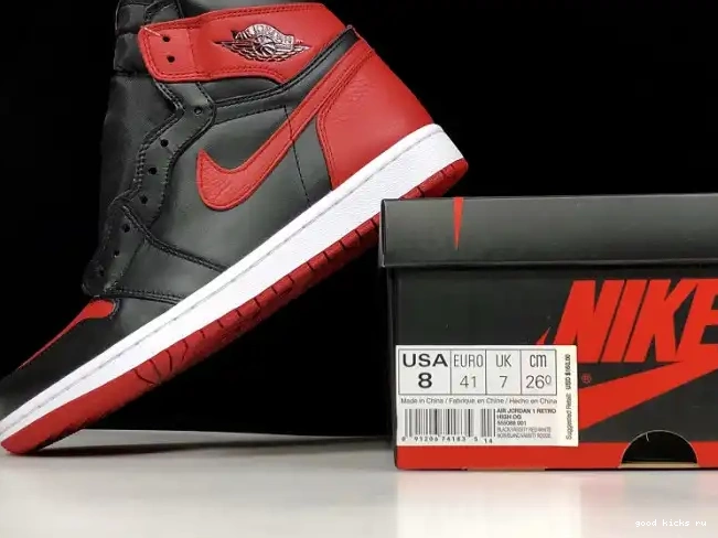 Cheap OG Jordan 555088-001 Air High Retro 1 Banned 0524